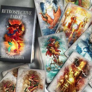 NWB Special Edition Retrospective Tarot Cards by Ciro Marchetti